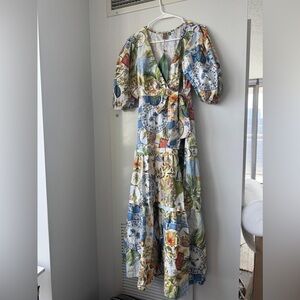 FARM Rio Tropical Print Maxi Dress